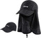 icolor Foldable Fishing Hat Sun Cap - Men Women UPF50+ Sun Protection Baseball Golf Ponytail Hats