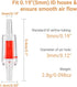 10PCS Aquarium Air Check Valve, One Way Non-Return Check Valve for Aquarium Air Pump, for 3/16 Inch Airline Tubing, Fish Tank Accessories (Red)
