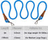 6 Foot Heavy Duty Dog Tie Out Rope Leash, Climbing Nylon Basic Leash for Camping, Indoor, Outdoor, and Yard