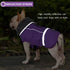 QBLEEV Warm Dog Coat Reflective Jacket, Waterproof Winter Coat for Cold Weather, Thick Fleece Snowsuit for Dogs
