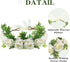 Dog Wedding Flower Collar, Elegant Wreath Bow for Weddings, Pet Photo Prop for Cats and Dogs (Large, White)