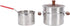 MAVIS LAVEN Multi Purpose Pot, 304 Stainless Steel Deep Cookware with Glass