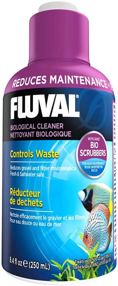 Waste Control Biological Cleaner by Fluval, Aquarium Water Treatment, 8.4 Oz., A8355
