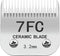 7FC Blade Replacement Blades for Dog Grooming Clippers, Compatible with Andis & Wahl KM Series, Size-7FC, Silver