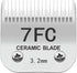 7FC Blade Replacement Blades for Dog Grooming Clippers, Compatible with Andis & Wahl KM Series, Size-7FC, Silver