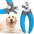 LuckyTail Dog Nail Clippers with Safety Guard & Lock - Professional Grooming Tool for Medium and Large Dogs