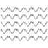 HARFINGTON 30pcs Double Button Kayak Paddle Snap Spring Clip, V-Shaped Hollow Locking Tube Clips