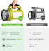 LE Rechargeable LED Lantern, 1000LM, 5 Light Modes, Power Bank, IPX4 Waterproof