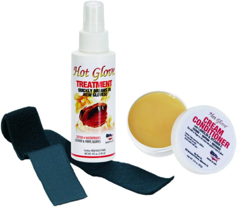 Hot Glove Break-in Kit, Glove Care Management System for Baseball and Softball Gloves
