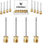 ETENWOLF 12 Pack Brass Ball Pump Needles, No Break Heavy Duty Air