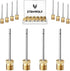 ETENWOLF 12 Pack Brass Ball Pump Needles, No Break Heavy Duty Air