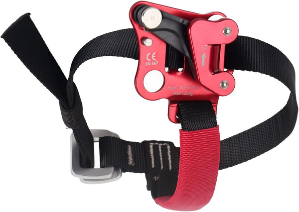 VBESTLIFE Life Aviation Aluminum Alloy Left/Right Foot Ascender Riser for Outdoor Rock Climbing (Right Foot