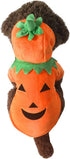 Mogoko Dog Cat Halloween Pumpkin Costume, Pet Cosplay Costumes, Puppy Warm Fleece Hoodie, Autumn Winter Clothes (L Size)