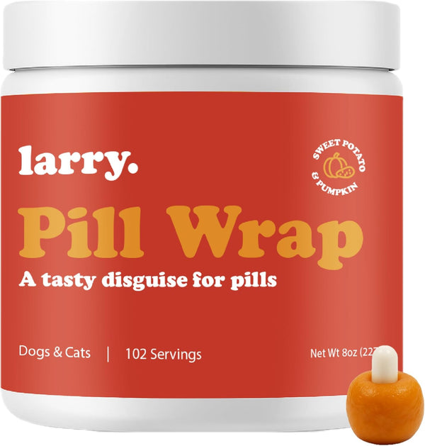 Sweet Potato Pill Wrap for Dogs - Pumpkin Moldable Paste - Hide