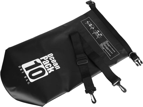 Sportmusies Waterproof Dry Bag - 10L Roll Top Dry Compression Sack for Kayaking, Beach, Rafting, Hiking