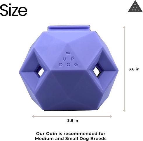Treat Dispensing Balls for Medium Dogs and Cat Treat Dispenser Toy, Interactive for Self-Play, Improves Oral Hygiene