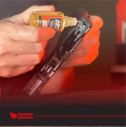 1 oz PlanetSafe Lubricants High-Performance CLP Gun Cleaning Oil and Lubricant - Two Gun Oil & Grease - Advanced CLP