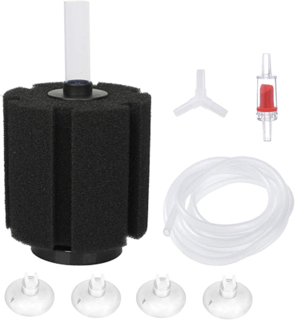 ALEGI Aquarium Bio Sponge Filter Kit for 40-80 Gallon Breeding Fry Betta Shrimp Fish Tank.