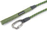 Winchester Pet 6 Foot Rope Leash - Heavy Duty Poly Blend for Large Medium Breed Dogs, Smoke Pine Color, Carabiner Clasp