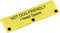 Funny Dog Leash Sleeve, Not Dog Friendly Dog Leash Wrap Alert Hanging ID Patch Tag Pet Birthday Gift