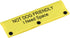Funny Dog Leash Sleeve, Not Dog Friendly Dog Leash Wrap Alert Hanging ID Patch Tag Pet Birthday Gift