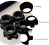 VOSAREA 4pcs Dumbbell Bar Nut, Spin Screw Clamp for Fitness Equipment Accessories