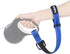 PetBonus Dog Leash Wrist Strap, Lockable Reflective Short Lead with Adjustable Soft Padded Handle for Walking, Blue