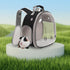 Guinea Pig Backpack for Small Animals, Space Capsule Bubble Window, Ideal for Guinea Pig, Bird, Bunny, Rabbit
