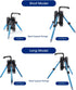 Fishing Rod Holder 3-Tude, Portable Vertical Fishing Pole Stand for Up to 3 Rods, Outdoor Gear