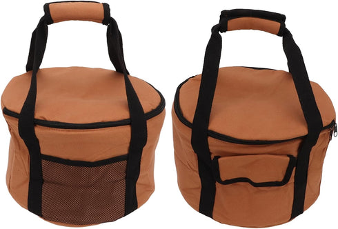 13.7L Alomejor Table Storage Bag for Outdoor Barbecue, Round Picnic Storage Bag with Large Capacity Lining