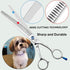 Moontay Professional Dog Grooming Scissors Kit, JP-440C Stainless Steel for Cutting and Trimming (8")