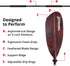 SeaSense Xtreme Kayak Paddle, 84” - 2-Piece Construction with Fiberglass Reinforced Nylon Blades for Sport & Fishing