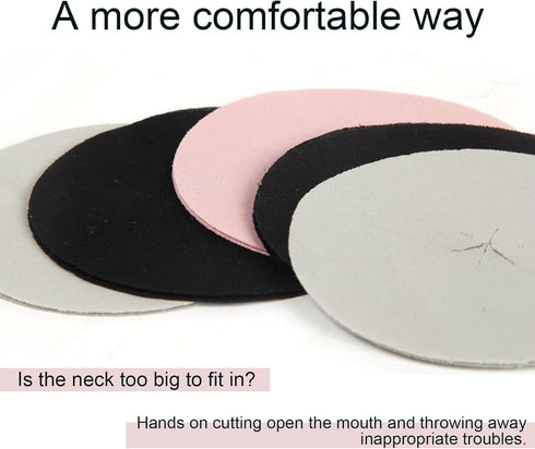Hamster Recovery Collar Protection Cone, Adjustable After Surgery Collar for Small Animals, Anti-Lick Anti-Bite (Pink,