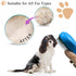 Small Dog Brush, Soft Pet Grooming Brush for Shih Tzus, Yorkies, Maltipoos, Maltese, Puppy Massaging Hair Brush, Cat