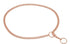 Alvalley Metal Chain Dog Show Collar - Adjustable Pet Slip Collar for Toy, Small, Medium, Large, XL Dogs (Rose Gold,