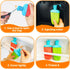 LaRoo Frozen Dog Toys for Summer Cooling, Upgraded Teething Chew Toy (Ice Pop Shape-Red), Prevention of Heat Stroke