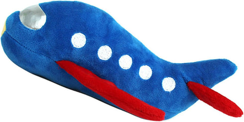 Zerodis Squeaky Dog Chew Toys, Plush Dog Toy Airplane Plush Dog Toys Cute Stuffed Pet Plush Toys Bite Squeaky Toy