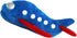 Zerodis Squeaky Dog Chew Toys, Plush Dog Toy Airplane Plush Dog Toys Cute Stuffed Pet Plush Toys Bite Squeaky Toy