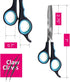 7 inch Thinning Scissors with 26-Teeth Stainless Steel Blades for Home Hair Cutting