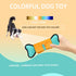 Dog Squeaky Toy - Indestructible Plush and Nylon Fabric Interactive Puzzle Toy for Dogs
