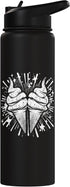 Funny Ice Cream Guy T-Shirts and Presents Frozen Ice Cream Dessert Sorbet Stainless Steel Insulated Water Bottle