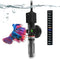 PULACO 25W Small Aquarium Submersible Betta Heater with Free Thermometer Strip for Under 6 Gallon Tanks
