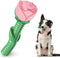 ucho Interactive Chew Toys for Aggressive Chewers, Dog Toy for Training and Teeth Cleaning (Champagne, Roses)