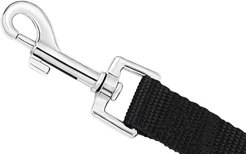 AmaGood Dog/Puppy Obedience Recall Training Agility Lead, Long Leash for Dog Training, 20 feet, Black