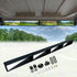 Universal Golf Cart Mirror, 4 Panel Rear View Mirror for EZGO, Club CAR, Yamaha