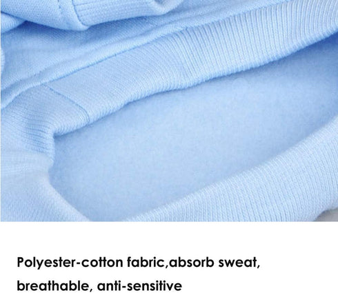 Pet Clothes for Dog Cat Puppy, Warm Fleece Sweatshirt Hoodies, Cute Dog Outfits