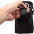 Small Crossbody Cell Phone Bag - Black Phone Waist Bag, 6.5" Travel Shoulder Messenger Holster with Strap
