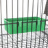 2 Pcs Pet Bird Parrot Food Bowls, Small Animal Feeder Bowl, Convenient Hanging Container for Small Birds