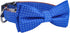 Rhea Rose Dog Collar with Bow Tie, Soft Durable Gift for Girl or Boy, Blue Dot Small