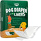 PAWPANG Disposable Dog Diaper Liners Booster Pads for Male & Female Dogs,